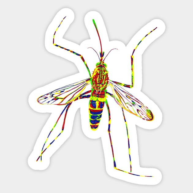 Mosquito Sticker by RaLiz